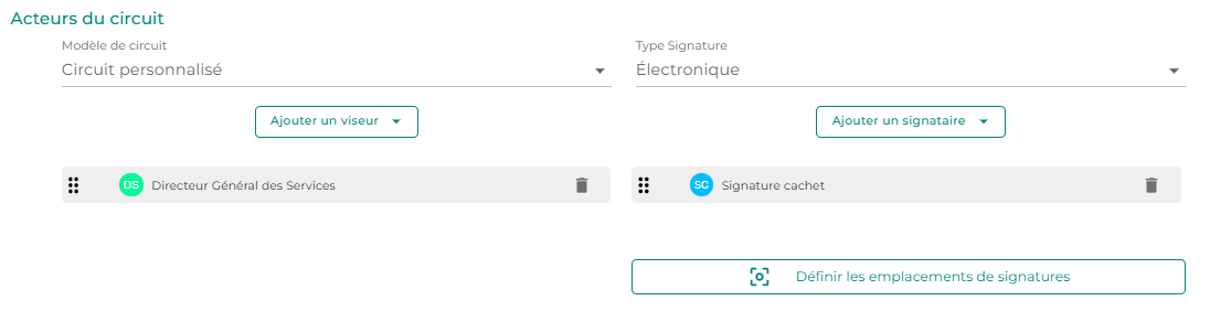 Illustration de l'interface