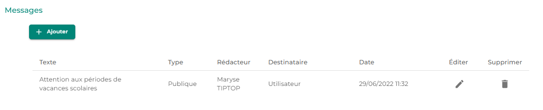 Illustration de l'interface