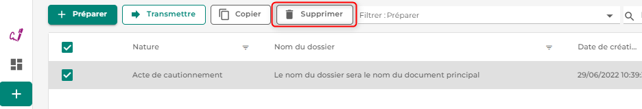 Illustration de l'interface