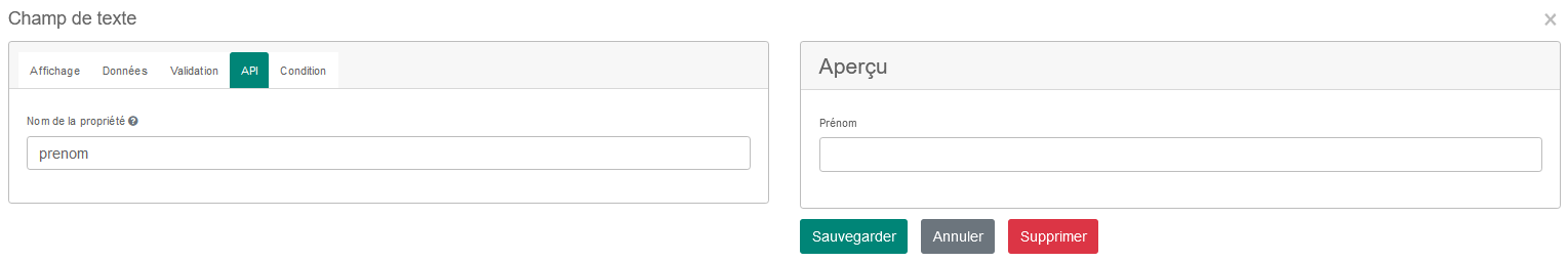 Illustration de l'interface