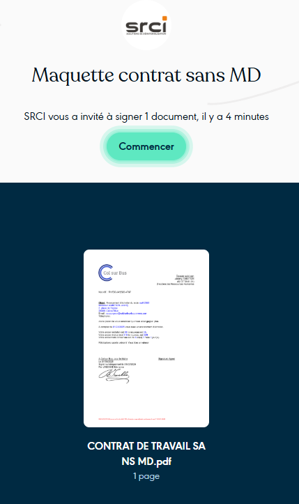 Illustration de l'interface