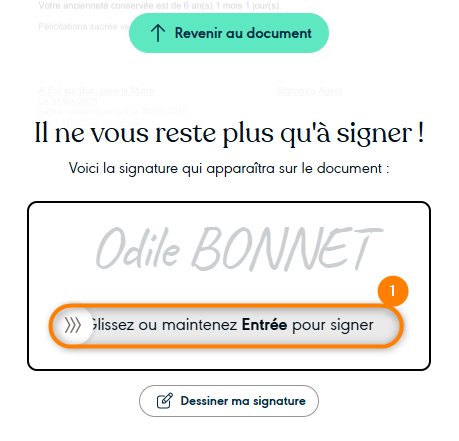 Illustration de l'interface