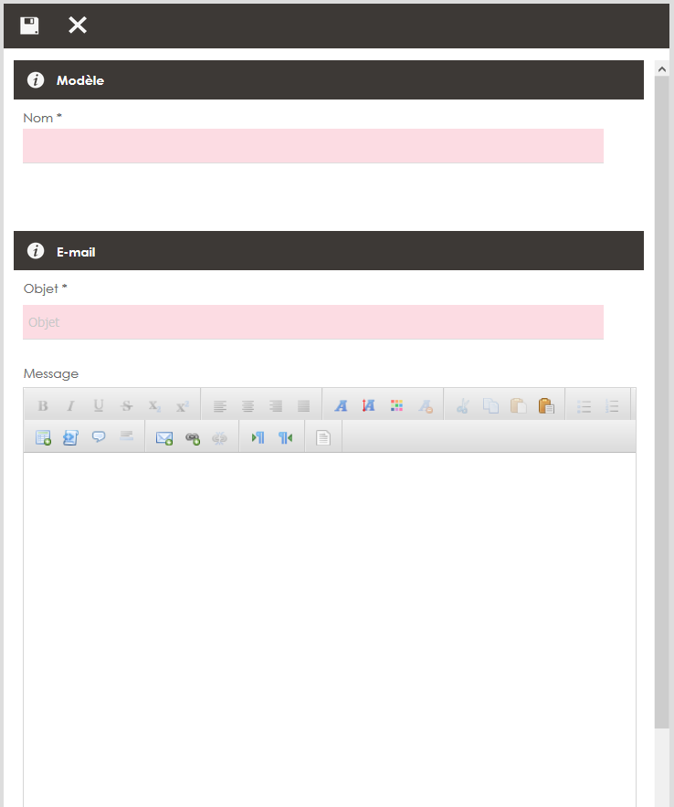 Illustration de l'interface