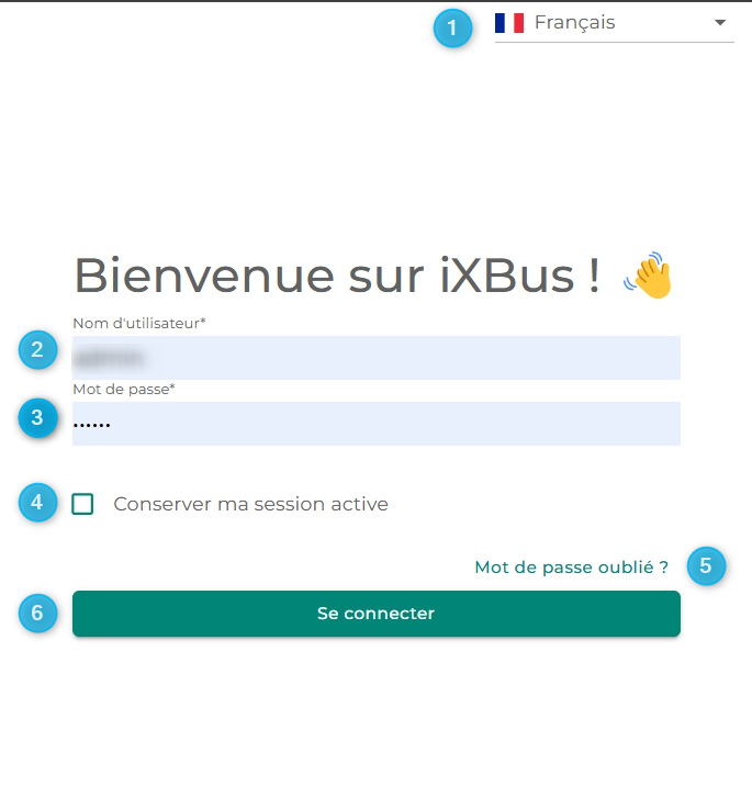 Illustration de l'interface