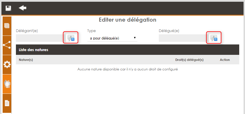Illustration de l'interface