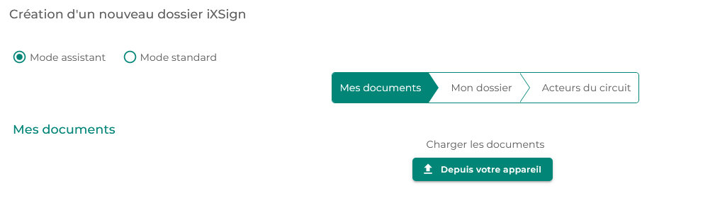 Illustration de l'interface