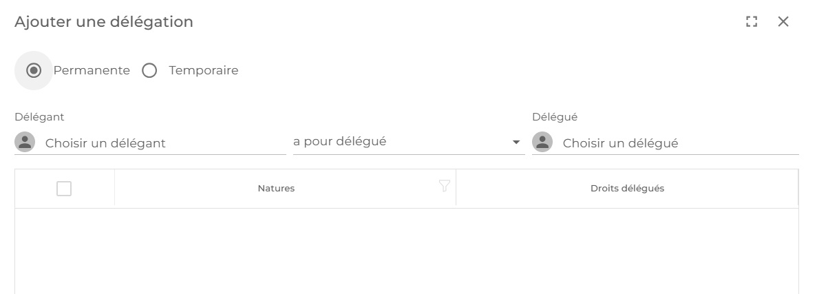 Illustration de l'interface