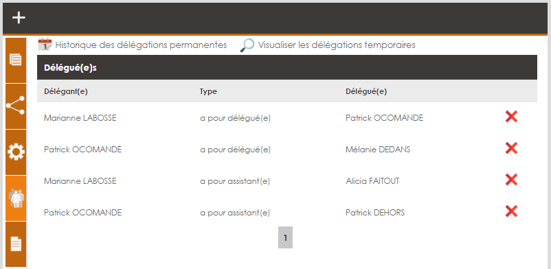 Illustration de l'interface