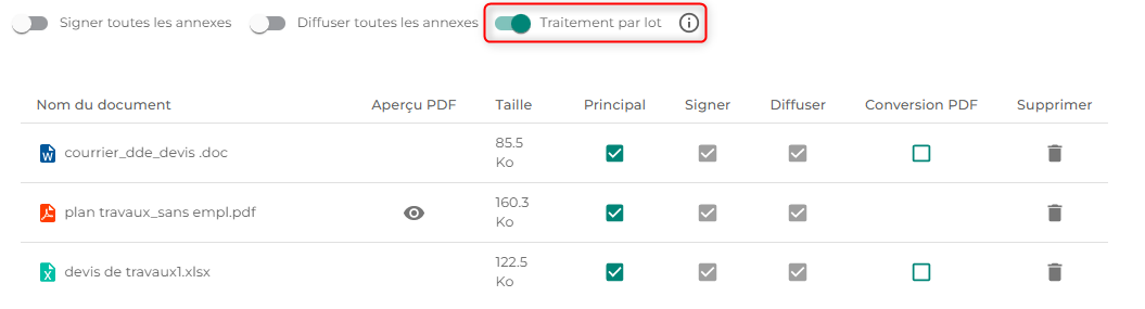 Illustration de l'interface