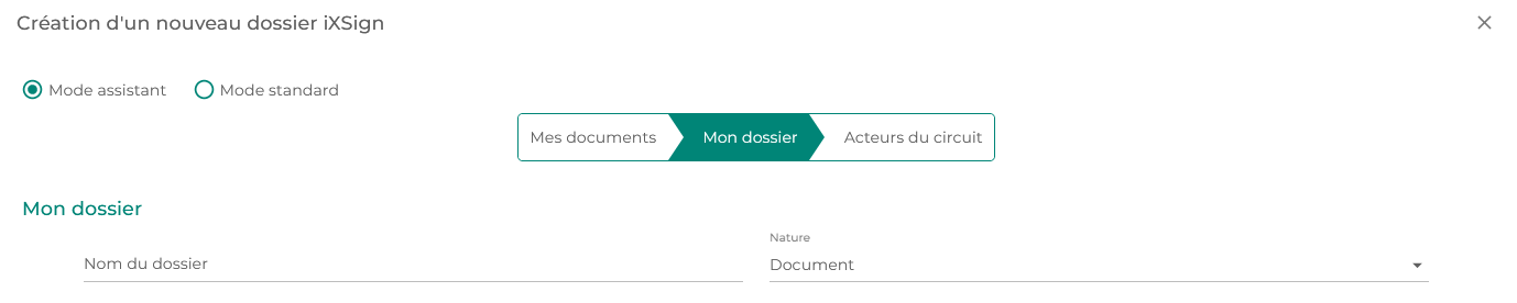 Illustration de l'interface