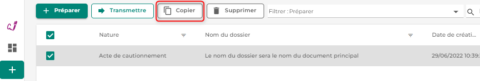 Illustration de l'interface